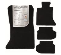 Mat 10 - Alfombrillas de Terciopelo para BMW Serie 5 F10/F11 | Juego de 4 Alfombrillas para Coche | Calidad de Fabricante Original Duradera Fabricada en Alemania | BMW F10/F11 (año 2013 - 2017)