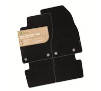 Mat 10 Green Edition - Alfombrillas para Opel Corsa D | Terciopelo Reciclado | Juego de 4 Piezas | 100% Fabricado en Alemania, Calidad del Fabricante Original | Corsa D (año 2006-2014)