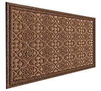 MAT 7-BANQUET Outdoor Mats for Front Door 36 x 24 Inch Large Floor Outside Entrance Welcome Exterior Entry Waterproof All-Season All-Weather Rug Mud Trapper Natural Rubber Heavy Duty Entryway Brown