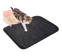 Mat Cat Litter Catcher Trap Scatter Control Mat Removable Top Grid Water