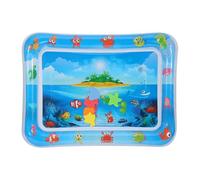 Mat de agua sensorial: almohadilla actividad juegos divertidos y sólidos, cojín enfriamiento suave, diseño flotante colorido, superficie segura a prueba fugas | Juguete para niños pequeños infantiles