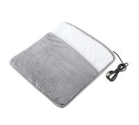 Mat De Calefacción De Terciopelo Con Calentador Eléctrico De Pie De Pie Unisex | De Goma Recargable | Calidez Cómoda Para La Oficina Del Dormitorio En Casa | Perfecto Para Relajarse Y Bien En Ca