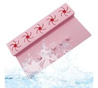 Mat de esmalte de uñas para la mesa - alfombra de reposo de mano de uñas de silicona portátil, cojín de manicura sin deslizamiento | Accesorio de uñas esencial para el hogar y el salón, protege las su