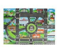 Mat De Juego De Estacionamiento De Tráfico - Mat De Juego De La Hoja De Ruta Para Niños | Mujera De Juego De Niños Impermeables, Alfombra De Juego De Dormitorio Para Niños Para Niños Pequeños, Alfombr