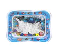 Mat de juego de la cama de agua de gato, alfombra sensorial de agua para gatos,Almohadilla de actividad para niños en interiores | Siéntete bien cómodo, entretenimiento interior, juguetes para gatos i