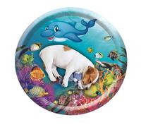 Mat De Juego Del Sensor De Agua | De Juego De Sensor Aqua Engrosado Para Mascotas Bed De Aguas | Mostín De Agua Inflable De Confort Cool | El Agua Sensorial Interactiva Juega Al Tapete Para Los