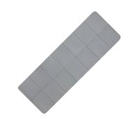 Mat de yoga | 183 x 61 x 0,4 cm TAT de ejercicio sin deslizamiento; 1 pieza mate de tablero de entrecruza; estiramiento y ejercicio, adecuado para el hogar, el apartamento, el estudio, el dormitorio o