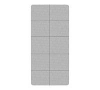 MAT de yoga para entrenamientos en casa - Esterilla de fitness no deslizante para pilates, meditación, estiramiento | ESTUDIO PILEDABLE GRAN Y ESTRUCTURA DE GAMMA, alfombrilla de suelo para cojín