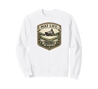 Mat Life Jiu Jitsu BJJ Lucha contra el Suelo No-Gi Dojo Sudadera