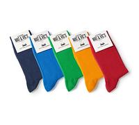 Mat & Vic’s Calcetines media pierna - Fun Colors, 35-38, 5 pares