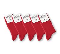Mat & Vic’s Calcetines media pierna - Fun Red, 39-42, 5 pares