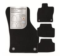 MAT10 - Alfombrillas de Coche aptas para Skoda Octavia 3 (BJ 02/2013 - 02/2020, Tipo 5E) de Terciopelo | Juego de 4 Alfombrillas | Calidad de Fabricante Original Duradera Fabricada en Alemania