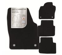MAT10 - Alfombrillas de Coche aptas para Skoda Scala (a Partir de 05/2019) de Terciopelo. Juego de 4 Alfombrillas de Coche | Calidad Original Duradera Fabricada en Alemania