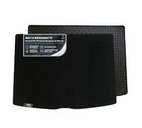 MAT10 Doble función: Alfombrilla para Maletero utilizable por Ambos Lados, Apta para VW Passat (B8, Tipo 3G) Variant y Alltrack de 11/2014 - 01/2024 | Fácil de Limpiar e Impermeable Protector de