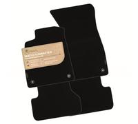 MAT10 Green Edition - Alfombrillas de Coche aptas para Audi A4 (B9) (año 11/2015 - 12/2019), Terciopelo sostenible, Juego de 4 Piezas, Fabricado en Alemania, Calidad OEM