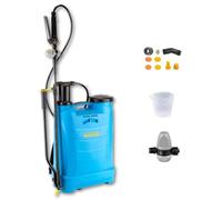 Matabi Evolution - Pulverizador Modelo Evolu 16 | Sulfatadora Manual para Herbicida e Insecticida - Lanza Fibra de Vidrio - Manguera 1,3m - Set de Boquillas - Mochila Fumigar