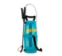 Matabi Polita 7 - Pulverizador Plantas 5L - Lanza de Fibra de Vidrio | Sulfatadora Manual Previa Presión con Manguera de 1,15m - Boquilla Cónica Regulable - Fumigadora para Huerto y Jardín