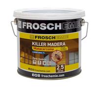 Matacarcoma para Madera 2,5L - Elimina Carcoma Activa y Previene Reinfestación | Base Agua Sin Olor | Tratamiento Preventivo y Curativo Interior/Exterior | Secado 24h | Froxynol Killer (2,5L)