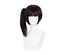 Matademonios Kimetsu no Yaiba Kanawo Tsuyuri Kanao Cabello Resistente al Calor Cosplay Pelucas