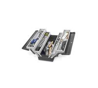 MATADOR 81758013 - Caja de herramientas de metal (108 piezas, caja de metal con juego de herramientas, caja de herramientas de metal)