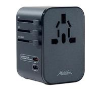 Matador - Cargadores solares y baterías - Global Travel Adapter Black - Negro Negro one size
