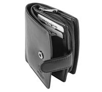 MATADOR Cartera pequeña de piel #Valencia Mini con elegante caja de regalo, elegante monedero pequeño para mujer con bloqueo RFID, mini cartera de lujo con muchos compartimentos para tarjetas, color