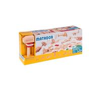 Matador Matador-E222 Produktion in Österreich, PEFC-zertifiziertes Holz Explorer E222 Baukasten, Multicolor (11222)