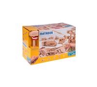 Matador-E717 Produktion in Österreich, PEFC-zertifiziertes Holz Baukasten Holzspielzeug, Multicolor, L (11717)