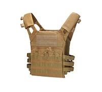 matago Chaleco táctico, ligero chaleco táctico JPC, chaleco de combate al aire libre, juego de entrenamiento para hombres, ajustable y ligero, chaleco protector duradero, Hombre, caqui, 13.4x11 in