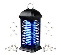 Matamoscas eléctrico, 11 W, 4200 V, trampa para insectos, lámpara eléctrica para mosquitos, eficaz para reducir insectos voladores para interiores dormitorios y jardines