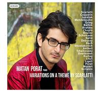 Matan Porat – Variations on a Theme By Scarlatti – CD – Importación USA – Sony Music