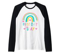 Matanza del Primer día para Estudiantes Escolares - Funny Back to School Camiseta Manga Raglan
