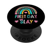 Matanza del Primer día para Estudiantes Escolares - Funny Back to School PopSockets PopGrip Adhesivo