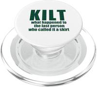 Matar lo Que sucedió lo llamó Falda Escocia Escocia Meme PopSockets PopGrip para MagSafe