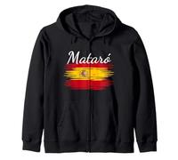 Mataró España Bandera España Español Coincidencia Español Sudadera con Capucha