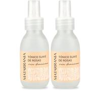 MATARRANIA Tónico Suave de Rosa Damascena Facial 100% Natural y Ecológico, Agua Floral Calmante y Equilibrante para Todo Tipo de Piel, Hidratante, Refresca y Restaura el pH, Sin Alcohol, Natural