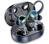Matast 2026 Nueva Auriculares Inalambricos Deportivos, Auriculares Bluetooth 5.4 HiFi Estéreo con 4 HD Mic, 50H Cascos Inalambricos Bluetooth con Cancelacion Ruido ENC, Pantalla LED