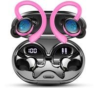 Matast Auriculares inalámbricos Bluetooth, Nueva Auriculares Bluetooth 5.4 HiFi Estéreo con 4 HD Mic, 50H Cascos Inalambricos Bluetooth con Cancelacion Ruido ENC, Pantalla LED