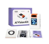 MatataStudio Kit de Visión de IA para VinciBot Robot Programable con Cámara Giratoria de 180°, Pantalla Programable y Estructura Modular 7*Funciones Visuales para Principiantes de IA de 8 a 12 años