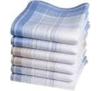 Matbotex-canellas Pañuelo Bolsillo 6 uni. caballero tamaño 41 cm. Algodòn 100%