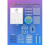 Match Activity and Workbook: For Preschool Kids