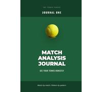 Match Analysis Journal: See Your Tennis Honestly, Match by Match