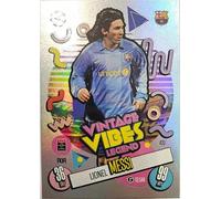 Match Attax 2024 2025 Lionel Messi Vintage Vibes Legend Trading Card