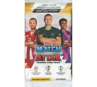 Tarjetas De Comercio Topps Match Attax Temporada 2025/26 4, 8 O 16 Paquetes