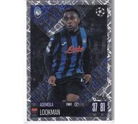 Match Attax Extra 2024 2025 Ademola Lookman Hat Trick Hero Trading Card