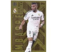 Match Attax Extra 2024 2025 Kylian Mbappe Gold Edge - Tarjeta de intercambio
