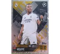 Match Attax Extra 2024 2025 Kyllian Mbappe Hat Trick Hero Trading Card