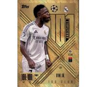 Match Attax Extra 2024 2025 Vini Jr. 100 Club tarjeta coleccionable