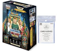 Match Attax Extra 2026 Random Mega Tin 25/26 contiene 45 cartas de fútbol Match Attax + 3 LES exclusivas + incluye fundas protectoras de tarjetas Hassential Premium