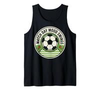 Match Day Mood Swings Funny Soccer Fan Saying Football Camiseta sin Mangas